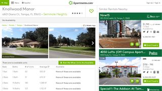 
                            2. Knollwood Manor Apartments - Tampa, FL | Apartments.com