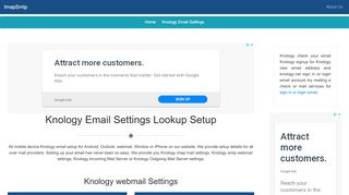 
                            5. Knology Email Settings | Knology Webmail | …