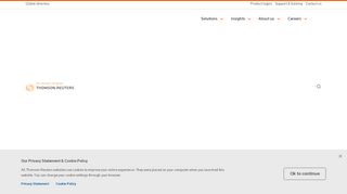 
                            1. Knowledge Center | Thomson Reuters