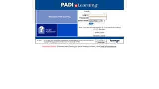 
                            3. Knowledge Direct WEB Log In - elearning.padi.com