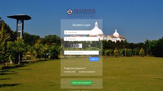 
                            11. Knowledge Pro | Student Login - portal.alliance.edu.in