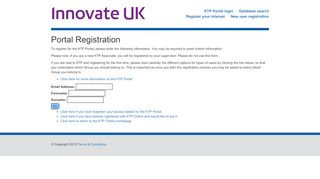 
                            1. Knowledge Transfer Partnerships - KTP Portal