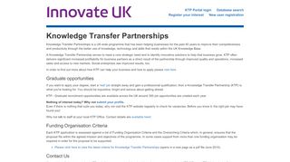 
                            4. Knowledge Transfer Partnerships