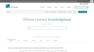 
                            1. Knowledgebase for XPhone Connect - C4B