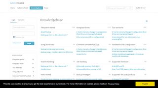 
                            5. Knowledgebase - support.archiware.com