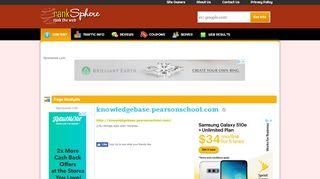 
                            5. knowledgebase.pearsonschool.com - RankSphere.com - Rank ...