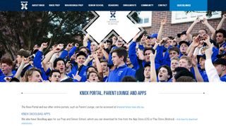 
                            3. Knox Portal, Parent Lounge and apps