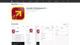 
                            8. ‎Knoxville TVA Employees CU on the App Store