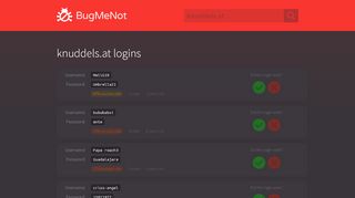 
                            4. knuddels.at passwords - BugMeNot