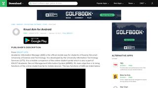 
                            8. Knust Aim for Android - Free download and software reviews - CNET ...
