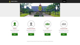 
                            1. KNUST APPS PORTAL