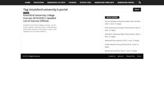 
                            5. knutsford university k portal | GHLoud.com