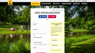 
                            4. KOA.com Account Sign-in | KOA Campgrounds