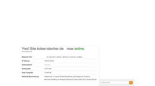 
                            9. kober-stecher.de dr. kober & dr. stecher | zahnarzt ...