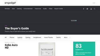 
                            7. Kobo Aura HD review - Engadget