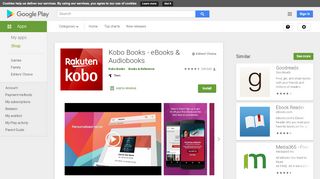 
                            8. Kobo Books - Reading App - Android Apps on Google Play