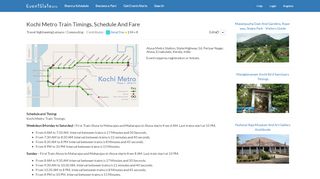 
                            7. Kochi Metro Train Timings, Schedule And Fare - …