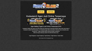 
                            3. Kodealam2 | Situs Togel Online Kodealam2 | Daftar Togel ...