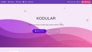 
                            2. Kodular: Home