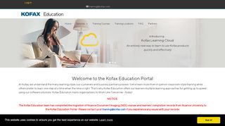 
                            1. Kofax Education - Home