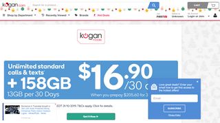 
                            1. Kogan Mobile Prepaid Plans | Kogan.com