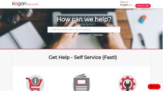 
                            9. Kogan.com Help Centre