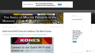 
                            8. Kohl’s Guest WiFi Terms & Conditions: The Short Version ...