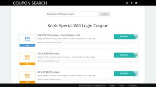 
                            7. Kohls Special Wifi Login Coupon - couponapt.com