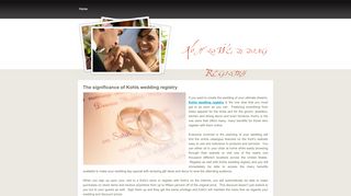 
                            8. Kohls Wedding Registry - Home