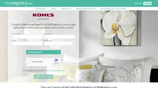 
                            2. Kohl's Wedding Registry | MyRegistry.com