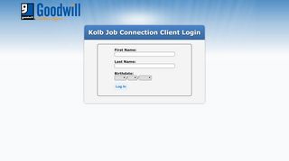 
                            9. Kolb Job Connection Client Login | Goodwill of Southern ...