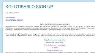 
                            7. KOLOTIBABLO SIGN UP - Blogger