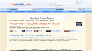 
                            8. Kolzen Map | Germany Google Satellite Maps