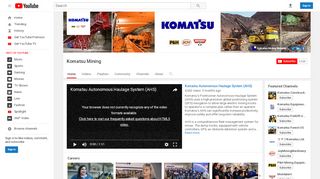 
                            7. Komatsu Mining - YouTube