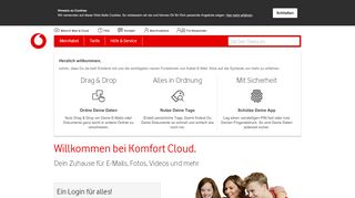 
                            8. Komfort Cloud - MeinKabel Kundenportal