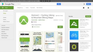 
                            7. Komoot — Fahrrad, Wander & Mountainbike Navi – Apps …