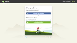 
                            1. Komoot Sign-Up | Login To The Great Outdoors