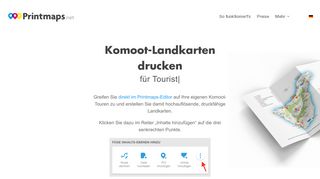 
                            8. Komoot-Touren drucken - in hoher Auflösung mit …