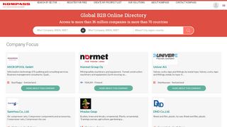 
                            8. Kompass business directory for ... - Kompass Canada