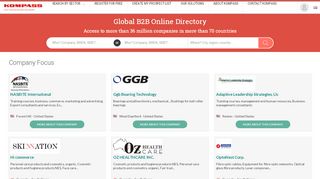 
                            5. Kompass - Global B2B Online Directory