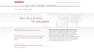 
                            3. Konami Gaming, Inc. | Home