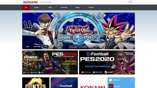 
                            8. Konami Product Information