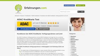 
                            6. Konditionen der ADAC Kreditkarte: Verfügungsrahmen und Limit