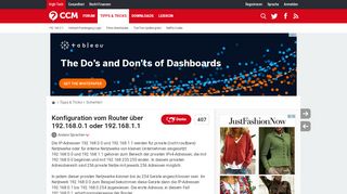 
                            7. Konfiguration vom Router über 192.168.0.1 ... - de.ccm.net