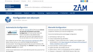 
                            8. Konfiguration von eduroam - uni-due.de