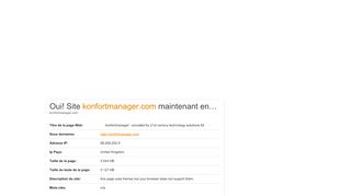 
                            7. konfortmanager.com konfortmanager - provided …