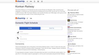 
                            6. Konkan Railway Reservation, Train Ticket Booking & Railway ...