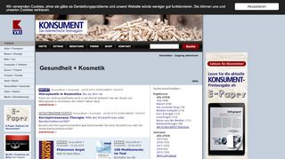 
                            9. KONSUMENT.AT - Gesundheit + Kosmetik