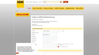 
                            2. Kontakt ADAC-AutoVersicherung