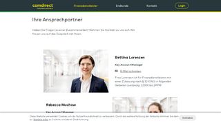 
                            1. Kontakt | B2B Portal | comdirect.de